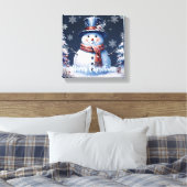 Toile Noël de la forêt d'hiver (Insitu(Chambre))