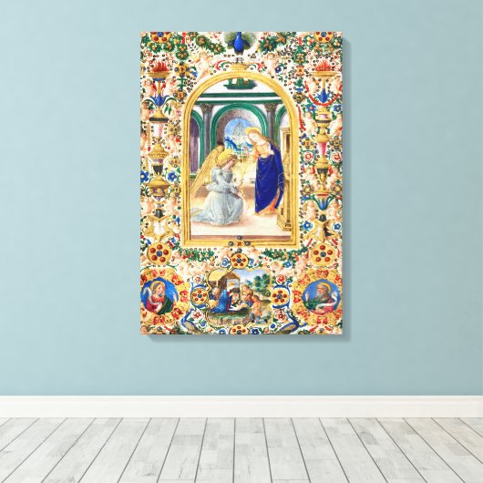 Toile Noël de l'annonce (Insitu (Plancher de Bois))