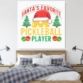 Toile Noël de Pickball (Insitu(Chambre))