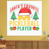 Toile Noël de Pickball (Insitu(Salon))