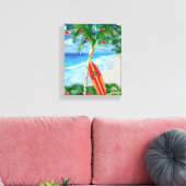 Toile Noël de plage (Insitu(Salon))