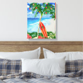 Toile Noël de plage (Insitu(Chambre))