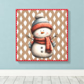 Toile Noël des motoneiges (Insitu (Plancher de Bois))