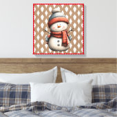 Toile Noël des motoneiges (Insitu(Chambre))
