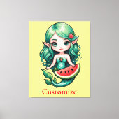 Toile Noël en juillet Elf Mermaid Thunder_Cove (Recto)