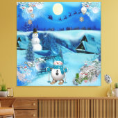 Toile Noël et Nouvel An 2024 (Insitu(Salon))