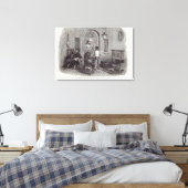 Toile Noël : "Les Compliments de la saison" (Insitu(Chambre))