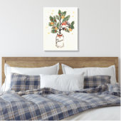 Toile Noël Lobirds Paix (Insitu(Chambre))