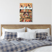 Toile Noël, Nativité, Naissance du Christ par Botticelli (Insitu(Chambre))