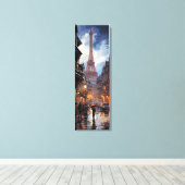 Toile Noël Shopping À Paris (Insitu (Plancher de Bois))