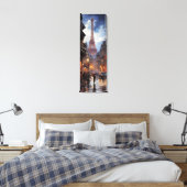 Toile Noël Shopping À Paris (Insitu(Chambre))