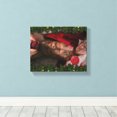 Toile Noël SlipperyJoe Cadeaux gay pride LGBTQIA canette (Insitu (Plancher de Bois))