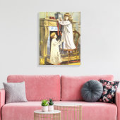 Toile Noël victorien, Bas de Noël pour enfants (Insitu(Salon))