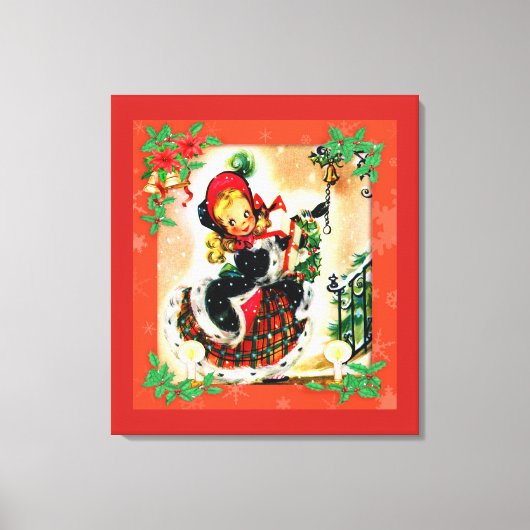 Toile Noël vintage (Recto)