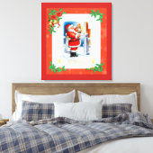 Toile Noël vintage (Insitu(Chambre))