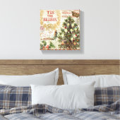 Toile Noël vintage C'est la saison (Insitu(Chambre))