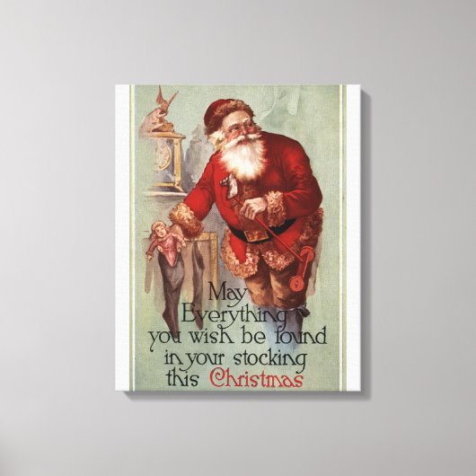 Toile NoëlTrouver tout en vous Stocking (Recto)