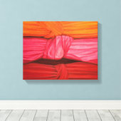 Toile Noeuds de soie 2010 (Insitu (Plancher de Bois))