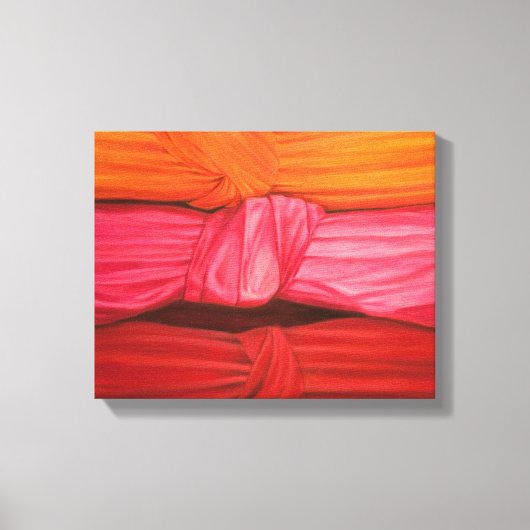 Toile Noeuds de soie 2010 (Recto)