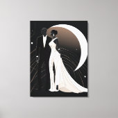 TOILE NOIR ÉLÉGANCE #1 (Recto)