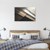 Toile Noir et Blanc Architecturaux Dramatiques (Insitu(Chambre))