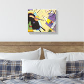 Toile Noir et violet par Wassily Kandinsky (Insitu(Chambre))