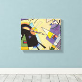 Toile Noir et violet par Wassily Kandinsky (Insitu (Plancher de Bois))
