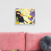 Toile Noir et violet par Wassily Kandinsky (Insitu(Salon))