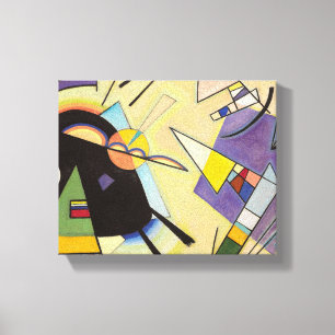 Toile Noir et violet par Wassily Kandinsky