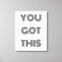 Noir Personnalisé VOUS AVEZ CETTE Can Motivational