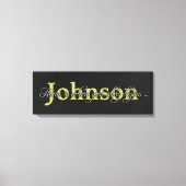 Toile Nom de famille (Recto)