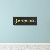 Toile Nom de famille (Insitu (Plancher de Bois))