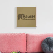 Toile Nom de tête d'ours BEORN™ (Insitu(Salon))