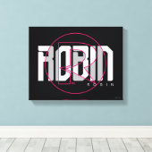 Toile Nom graphique Robin Hi-Tech (Insitu (Plancher de Bois))