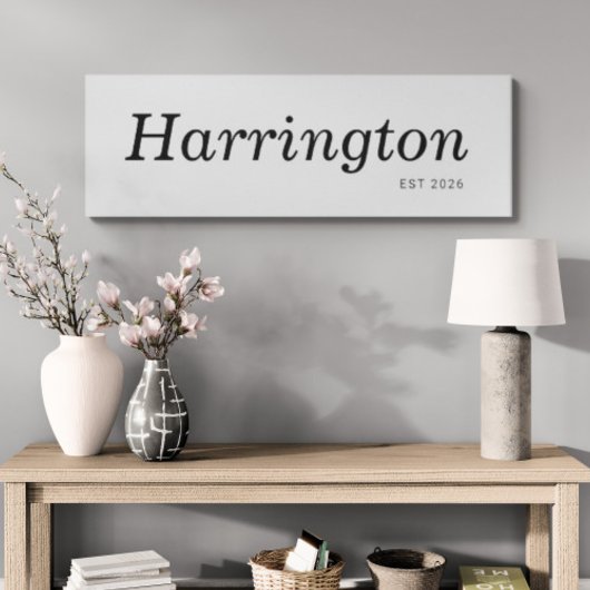 Toile Nom Signe Date Est Long Étroit Peut Être Fragmenté