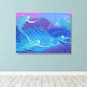 Toile Nomades de la mer (Insitu (Plancher de Bois))