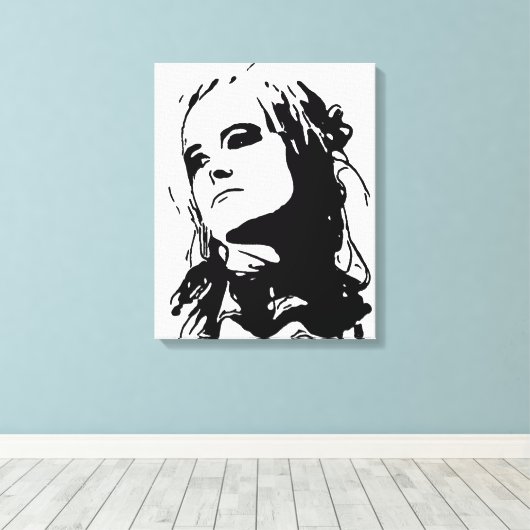 Toile Non amusé (Insitu (Plancher de Bois))