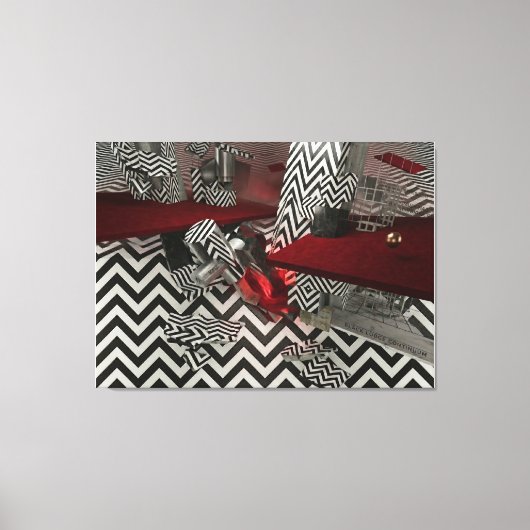 Toile Non-Euclidean Shift №1 (Recto)