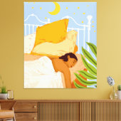 Toile Non. Pas aujourd'hui. (Insitu(Salon))