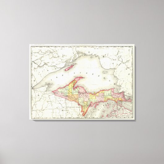 Toile Nord du Michigan (Recto)