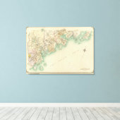 Toile North New York City 2 (Insitu (Plancher de Bois))
