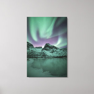 Toile Northern Lights Nature Photo