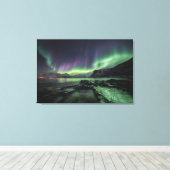 Toile Northern Lights North Norvège (Insitu (Plancher de Bois))