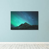 Toile Northern Lights North Norvège (Insitu (Plancher de Bois))