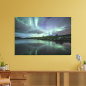 Toile Northern Lights North Norvège (Insitu(Salon))