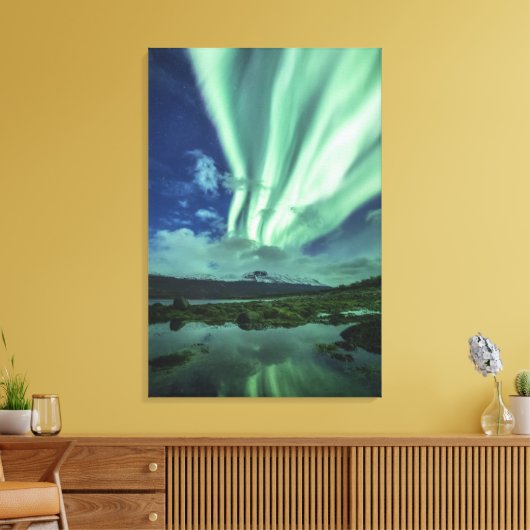 Toile Northern Lights Norvège (Insitu(Salon))