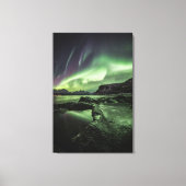 Toile Northern Lights Norvège (Recto)