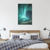 Toile Northern Lights Norvège (Insitu(Chambre))