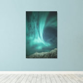 Toile Northern Lights Norvège (Insitu (Plancher de Bois))
