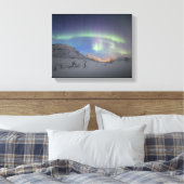 Toile Northern Lights Norvège (Insitu(Chambre))